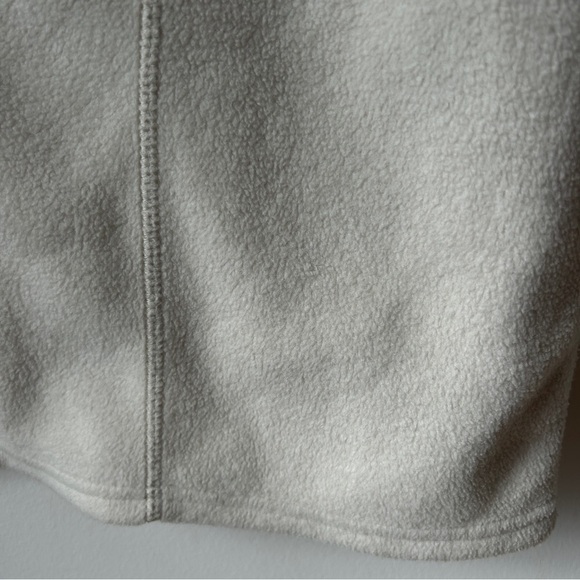 North End vintage cream‎ fleece zip up vest - Picture 3 of 5